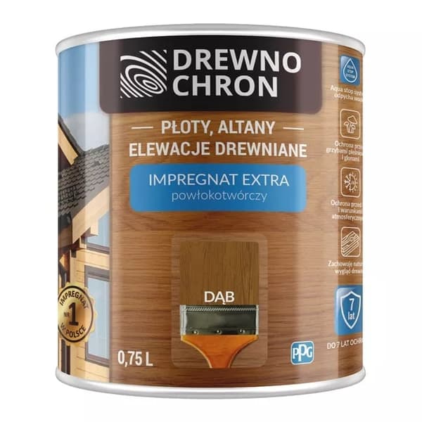 DREWNOCHRON IMPREGNERINGSMIDDEL EG 4,5L - 5IMDR.OAK4.5