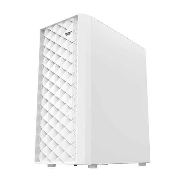 Darkflash DK351 Datorchassi (Vit) + 4 RGB-fläktar