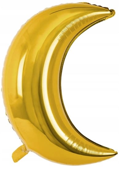 Månefolieballon, 60 cm, guld