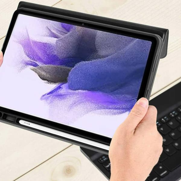 Tastaturetui til Samsung Galaxy Tab S7 FE/ S7 Plus - CFS7FE (sort)