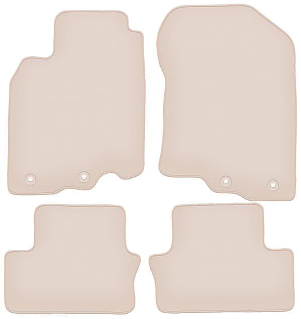 måtter PREMIUM beige til: Honda Insight II hatchback 2009-2014