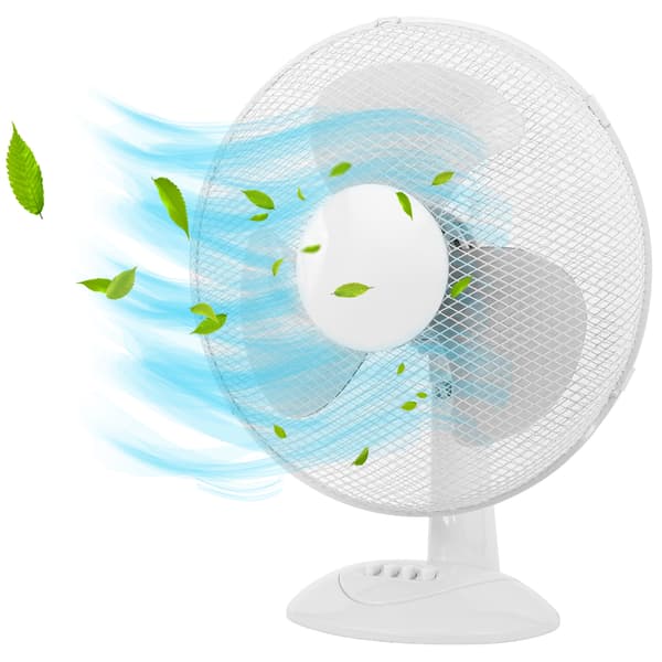FRIO pöytätuuletin valkoinen