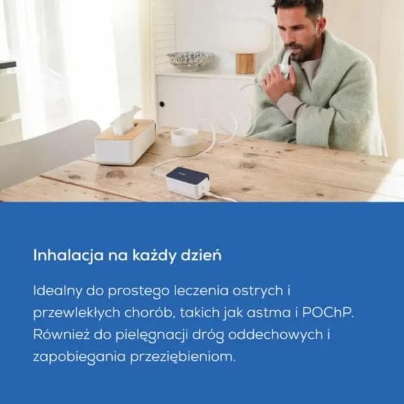 BEURER IH 15 inhalator hvid og grå