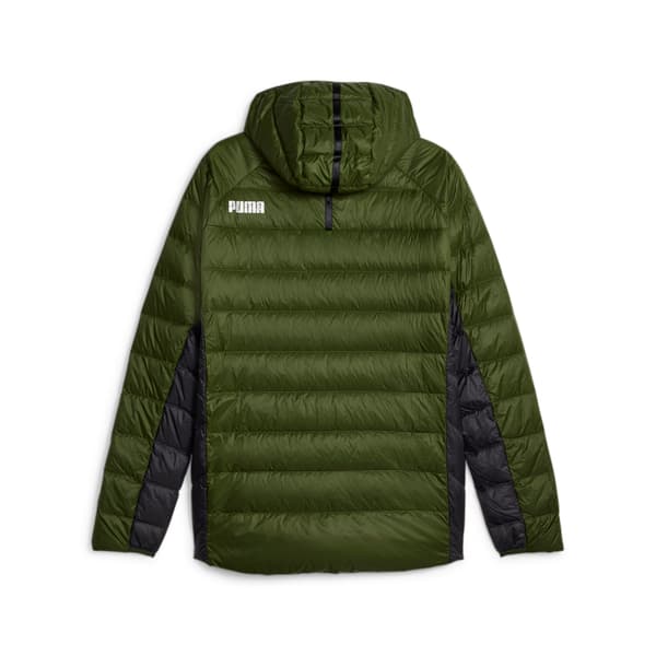Puma PACKLITE DOWN herre hættejakke grøn 84935531 r M