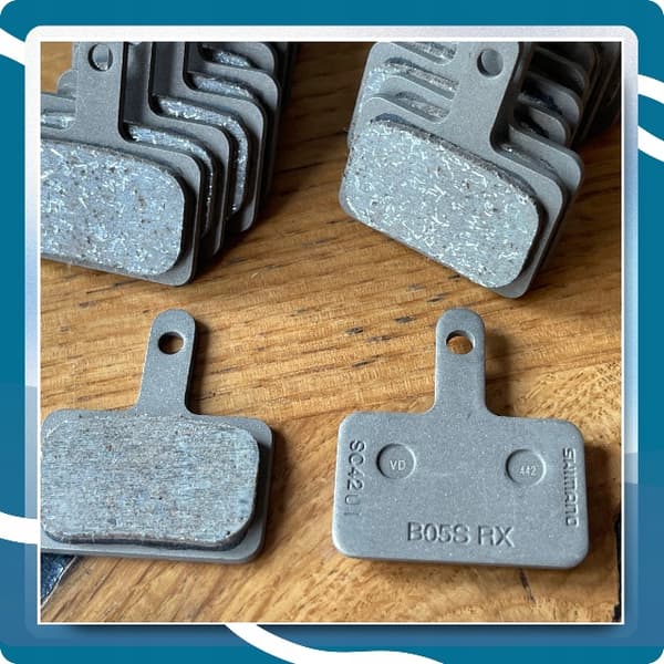 Cykelbromsblock tillbehör robust set 1x Shimano B05S/B03S/B01S