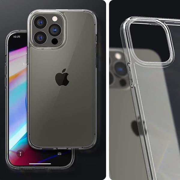 Spigen Ultra Hybrid - Etui til iPhone 13 Pro (Klar)