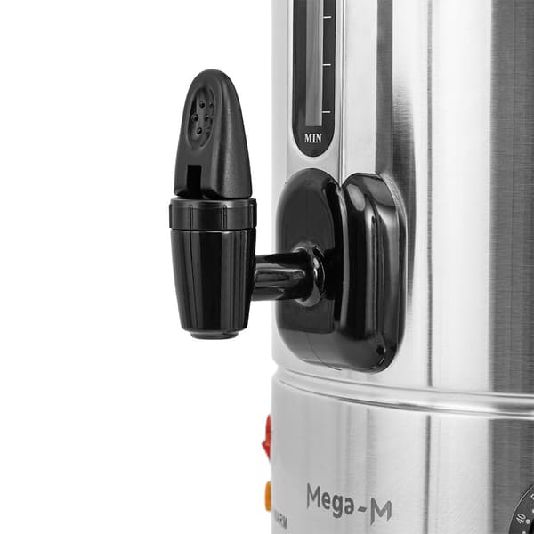 Mega-M vattenkokare dubbelväggig 10L 1800W