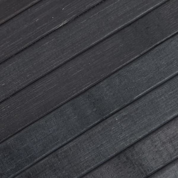 vidaXL Suorakulmainen matto, harmaa, 70x500 cm, bambu