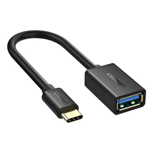 UGREEN US154 USB-C 3.0 OTG-adapter (svart)