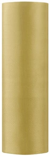 Slät satin, guld, 16 cm x 9 m, 1 st.