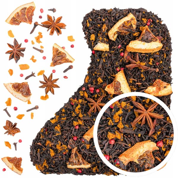 Sort te Julemagi 50 g Jule Mango Anis Nellike Grapefrugt