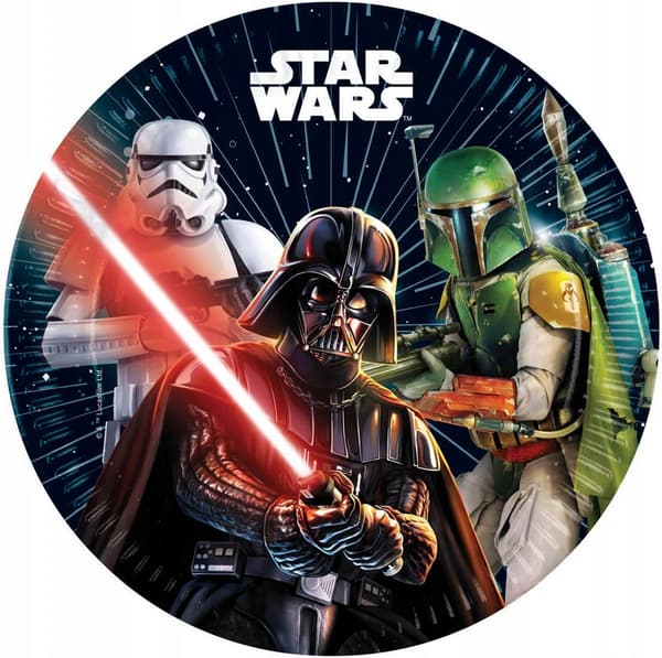 Star Wars tallrikar 23cm 8 st