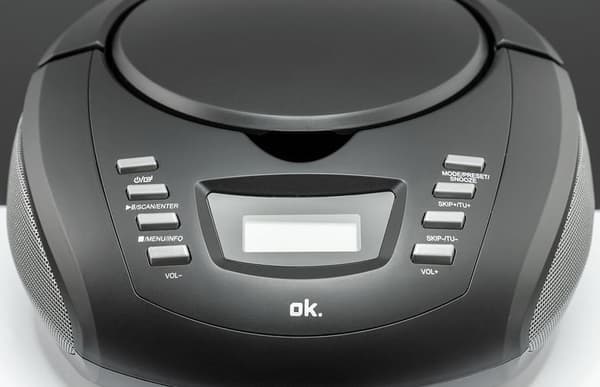 Radio-CD OK. ORC 230-1 Svart