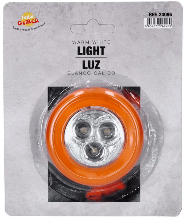 LED-valo kurpitsalle 6,6 cm