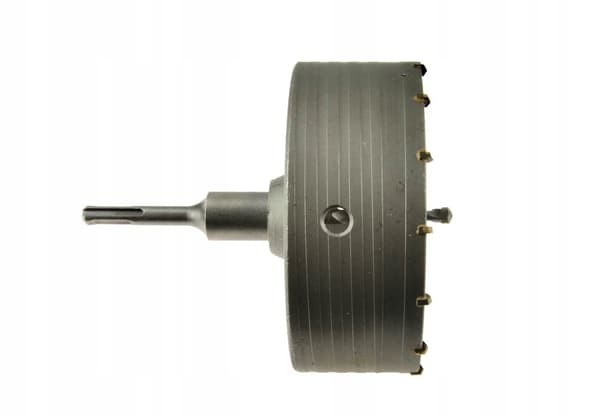 Kernebore til beton og mursten 125mm adapter SDS Plus
