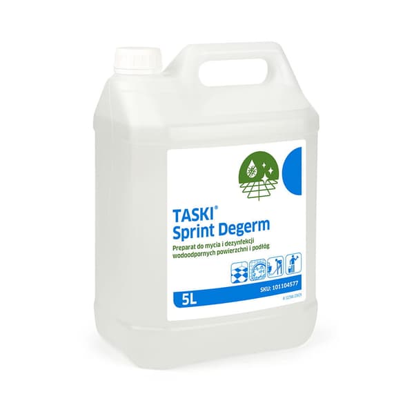 Taski Sprint Degerm 5l ytdesinfektions- och rengöringskoncentrat