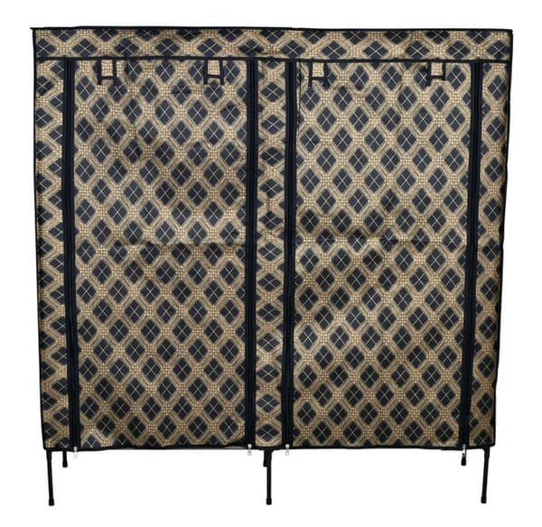 Gabi textil skoskåp - rutig