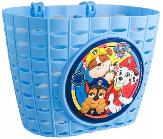 Plastikkurv til CYKEL OG SCOOTER PAW PATROL