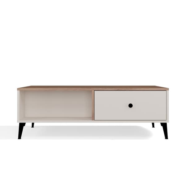 POINT 2S SOFABORD 110 CASHMERE BEIGE EGE CASTELLO 2 SKUFFER STUE