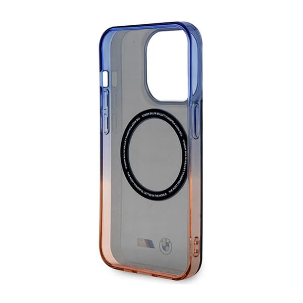 BMW Gradient Bumper MagSafe - iPhone 14 Pro Max-skal (grått)