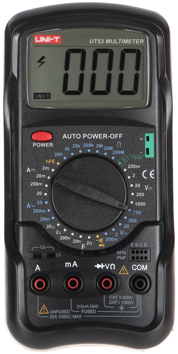 UNI-T UT-53 digitaalinen yleismittari