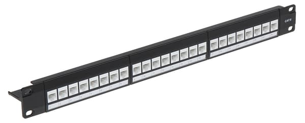 PATCHPANEL KEYSTONE PP-24/RJ-FX/6C