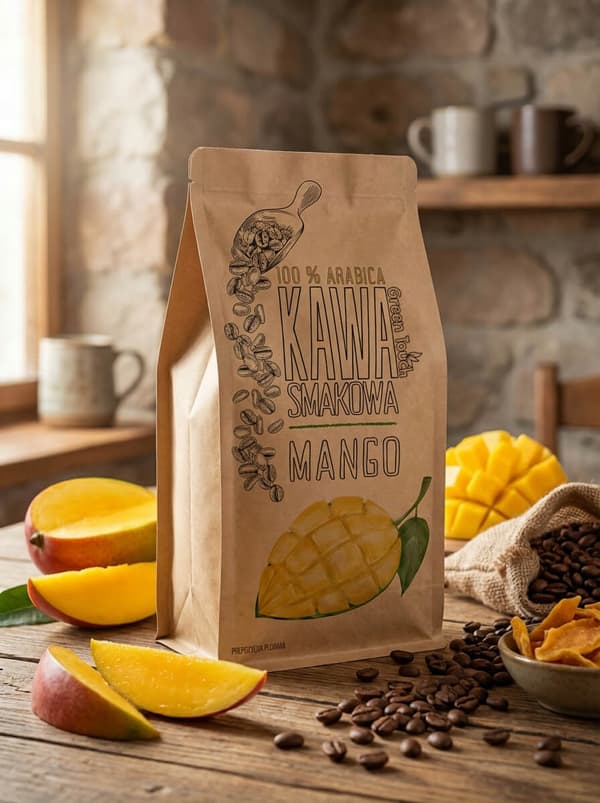 Mald kaffe smakig mango saftig mango arabica 250 g Green Touch