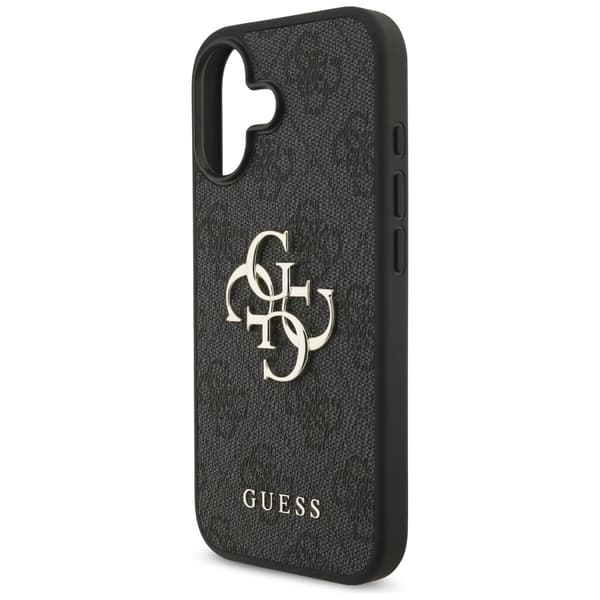 Guess 4G-skal med stor logotyp till iPhone 17 – svart