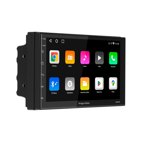 Radio Samochodowe Kruger&Matz CarPlay/AndroidAuto 7” 2DIN Bluetooth USB AUX
