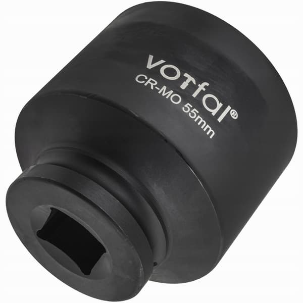 Impakt socket 3/4 tomme impakt nøgle 55mm lang 80mm CR-MO 6-punkt