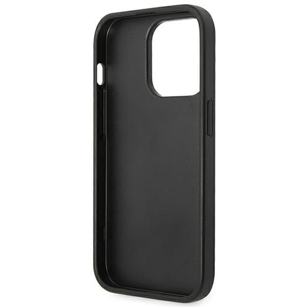 Guess GUHCP14LPSASBBK iPhone 14 Pro 6.1 sort/sort Saffiano-rem