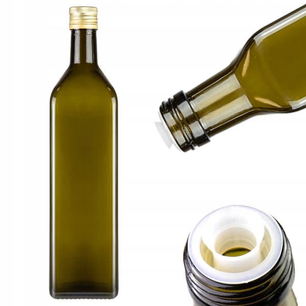 MARASCA OLIVE 1L flaske til olivenolie med DISPENSER