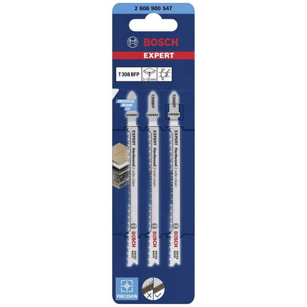 BOSCH-SAHANTERÄ T308BFP 3 kpl.