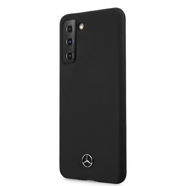 Mercedes MEHCS21MSILBK S21+ G996sort/sort hårdt etui Silikone Line
