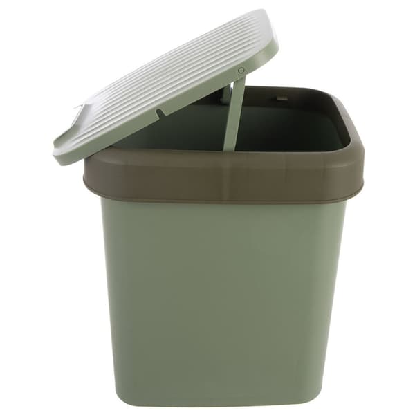 Plastik affaldsspand grøn 12 l
