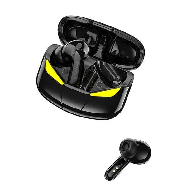 AWEI Bluetooth 5.0 T35 TWS hovedtelefoner + dockingstation gaming sort/sort