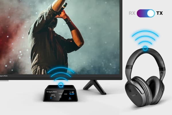 Bluetooth-mottagare och -sändare Kruger&Matz apt-X