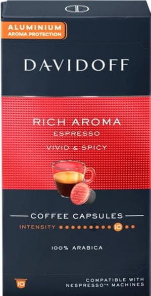 Kapsler DAVIDOFF Rich Aroma 10 portioner