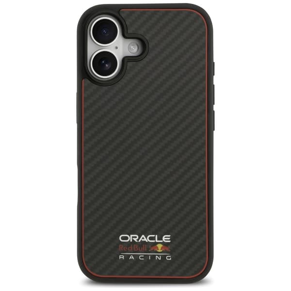 Red Bull Kevlar Logo Matt MagSafe-etui til iPhone 17, sort