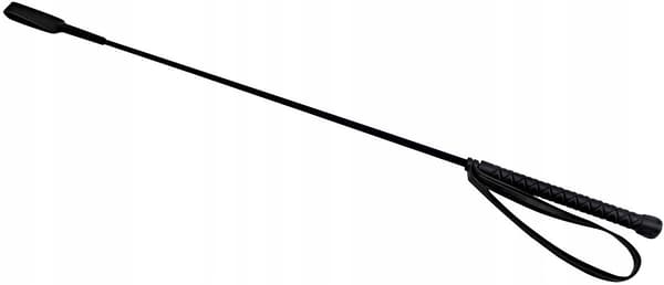 Springepisk til ridning, sort, 65 cm, pind, Covalliero