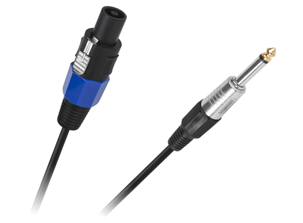 Kabel 6,3 mm jack-stik til STC-stik 10 m HQ