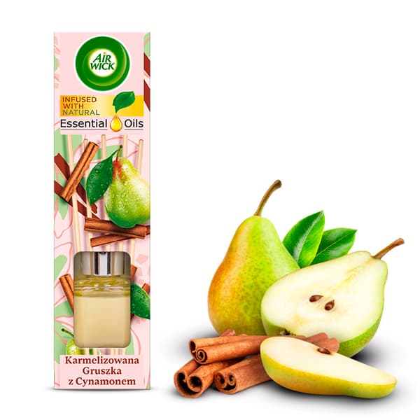 Air Wick doftpinnar karamelliserad päron med kanel 40ml