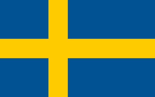 Print 150x90 Sverige + 3 øjer