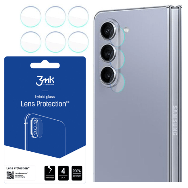 Samsung Galaxy Z Fold 5 (Framsida) - 3mk Linsskydd