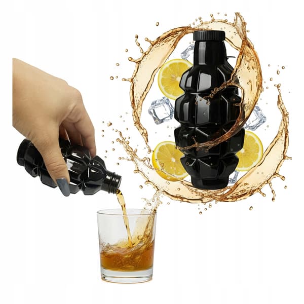 Granatæbleflaske 100ml Keramikflasker Original gave til hjemmeskinsvin