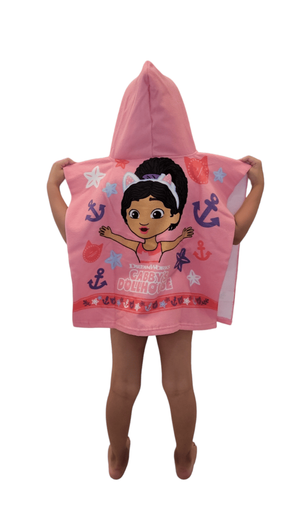 GABI'S KATTEHUS HÅNDKLÆDE PONCHO BØRNEBEKÆRPRETT