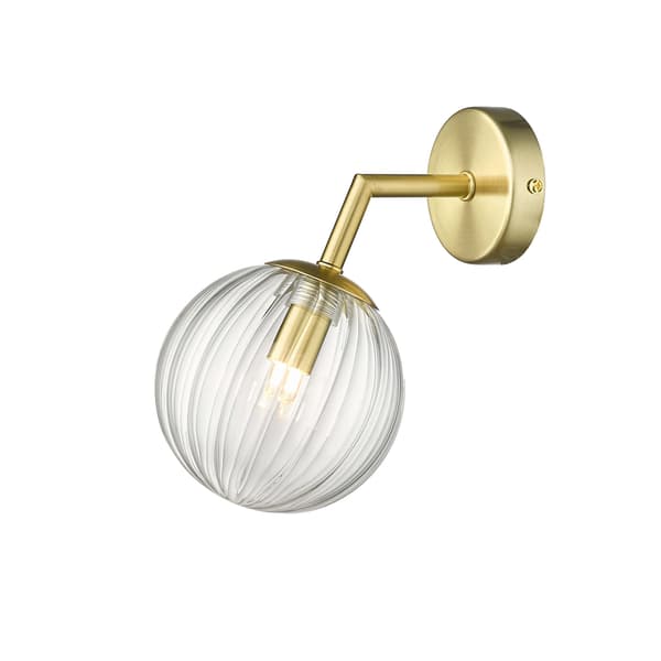ARETTE 1 G9 GYLDEN VÆGLAMPE PRESTIGE LP-133/1W