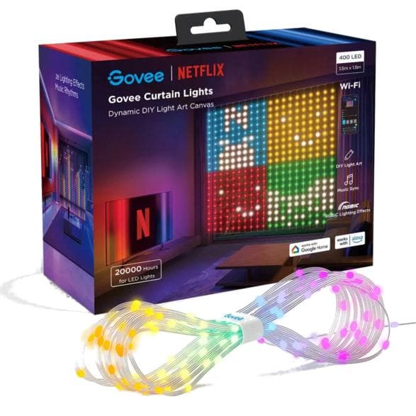 GOVEE H70BC ljusridå transparent