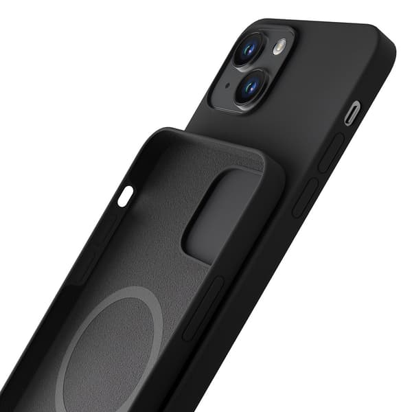 Apple iPhone 14 Plus - 3mk Hardy Silikone MagCase Grafit