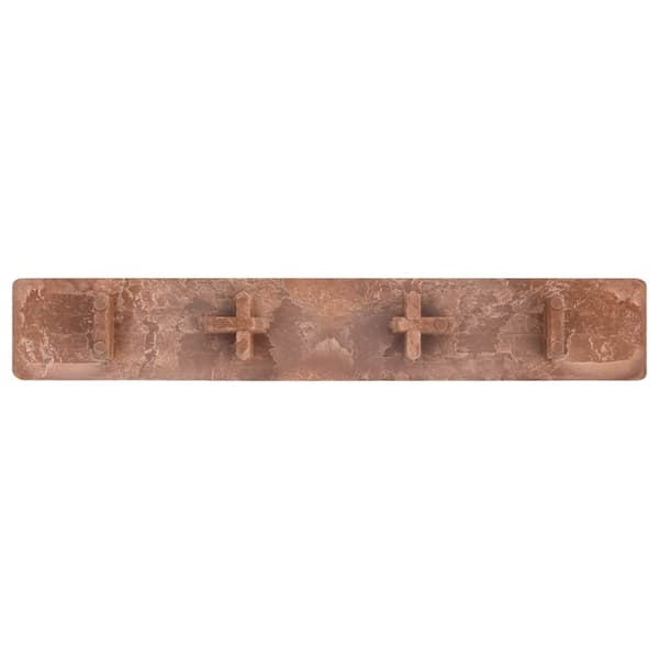 vidaXL terrassedæksler, 10 stk., brune, plastik